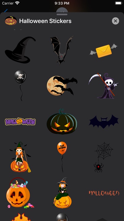 Halloween Stickers Emojis screenshot-6