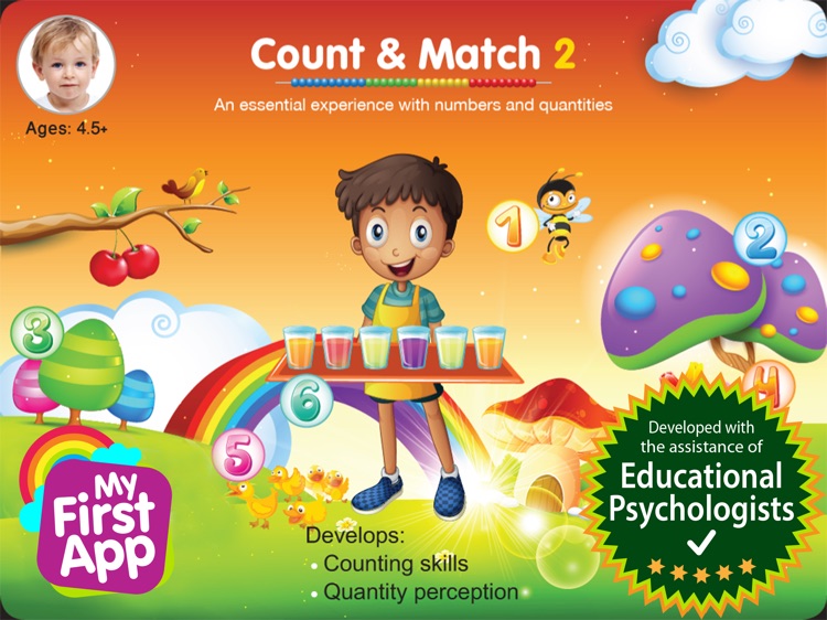 Count & Match 2 Preschool game