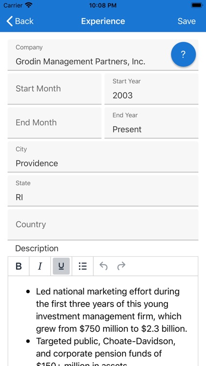 Got Resume Builder screenshot-6