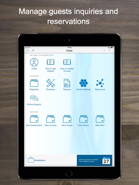 Standard Hotel for iPad