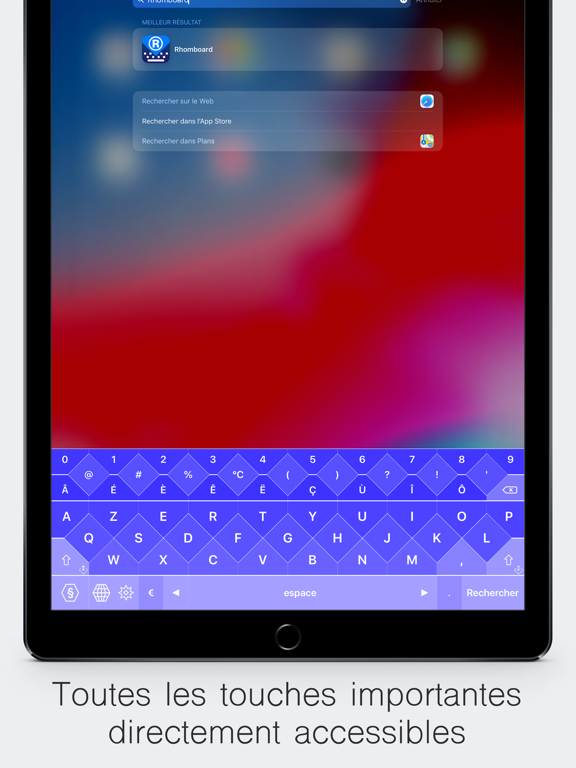 Rhomboard, le clavier Français Rhomboard, le clavier Français