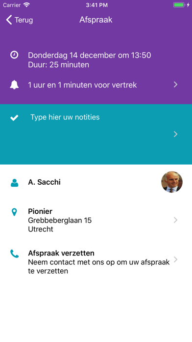 AfsprakenApp screenshot 2