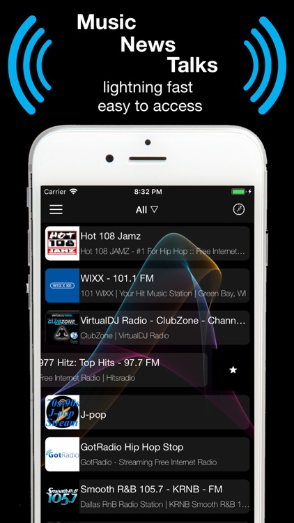 Top Radio: AM/FM online tuner screenshot-0