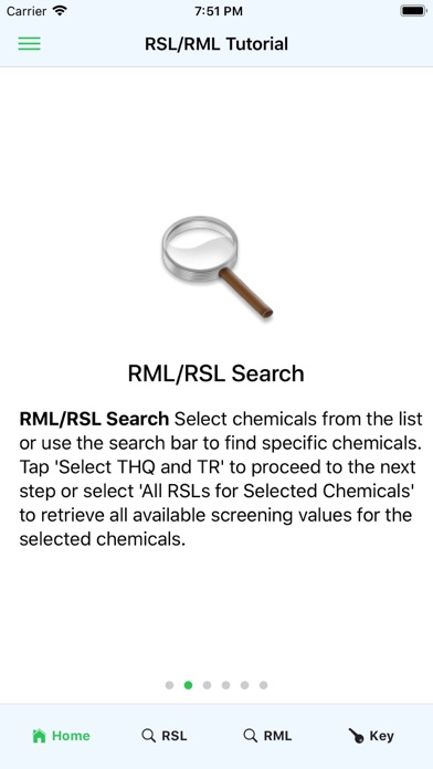 EPA RSL/RML screenshot 2