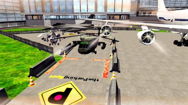 Helicopter Airport Parking screenshot-3