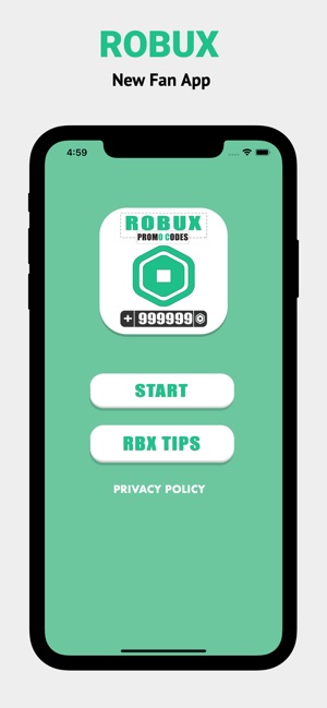 Robux Promo Codes For Roblox On The App Store - robux codes mobile