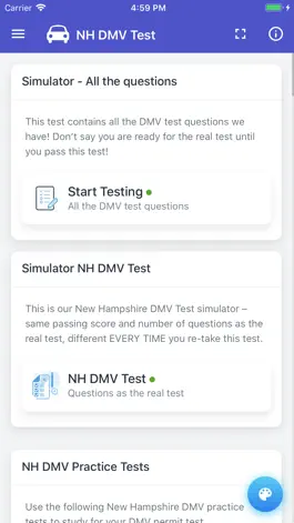 Game screenshot New Hampshire DMV Test hack