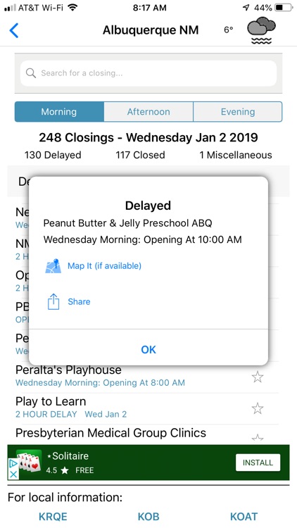 RUClosed - school/work closed? screenshot-6
