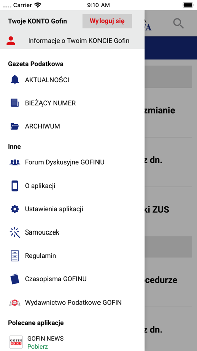 How to cancel & delete GOFIN Gazeta Podatkowa from iphone & ipad 2