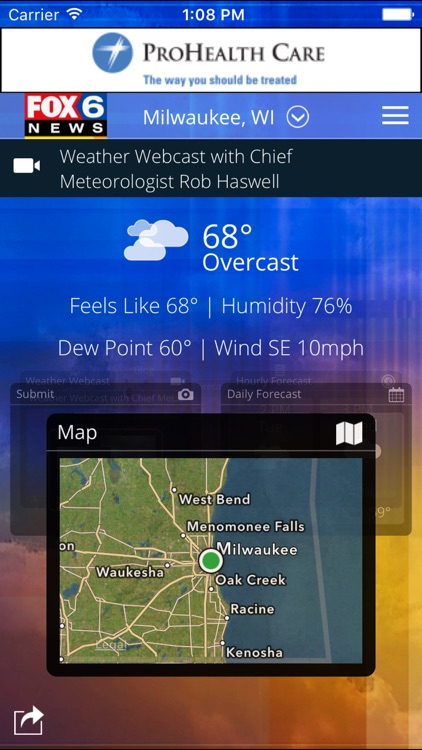 FOX6 Milwaukee Weather screenshot-0