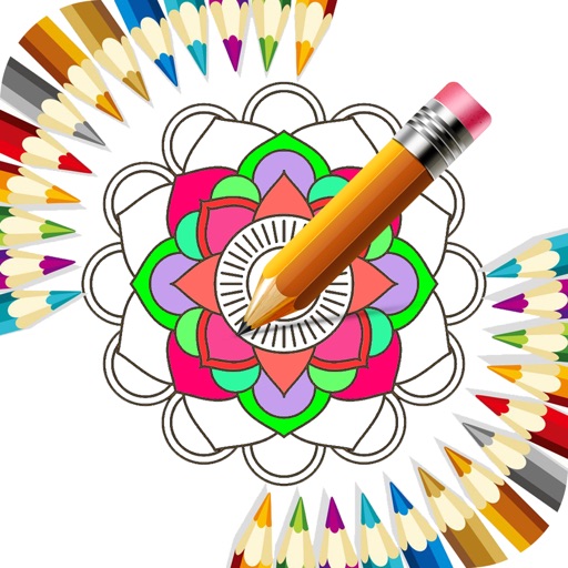 Mandala Coloring Books icon