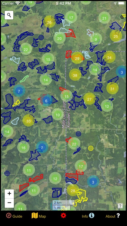 Minnesota Mushroom Forager Map