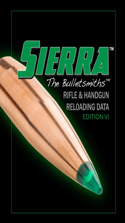 Sierra Reloading Manual v6.0