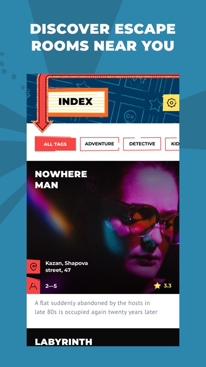 Critiqet - escape room list screenshot-3