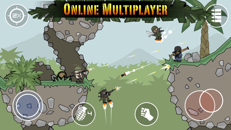 Doodle Army 2 : Mini Militia screenshot-0