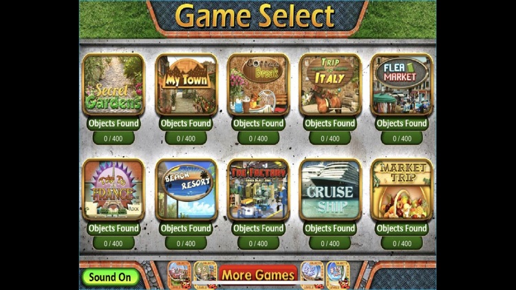 Pack 15 -10 in 1 Hidden Object screenshot-4