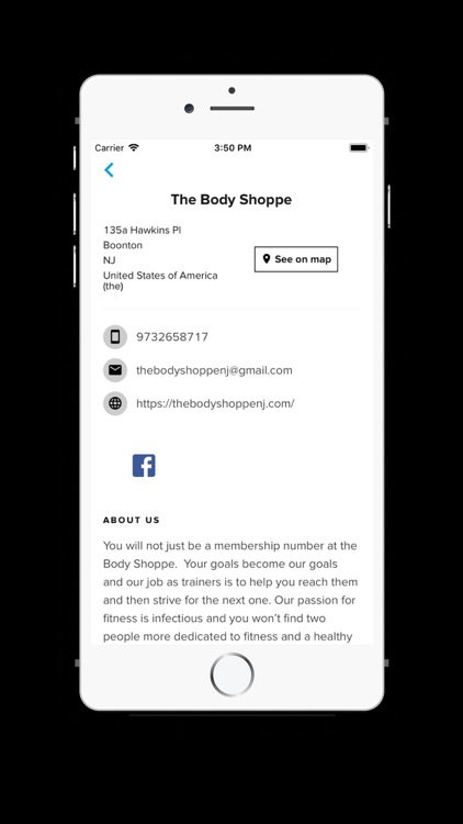 The Body Shoppe App