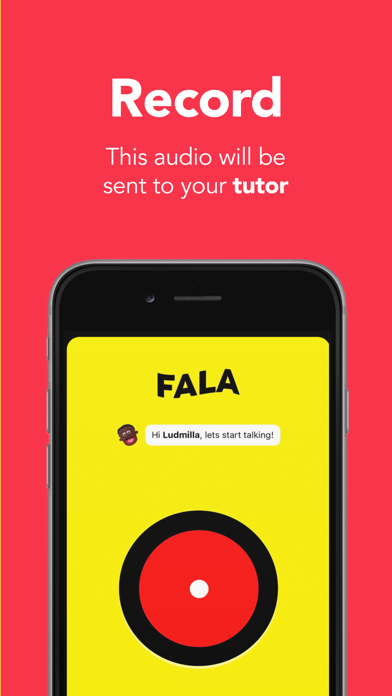 How to cancel & delete Fala - Practice English from iphone & ipad 2