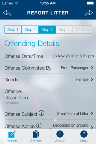 Report Litter screenshot 3