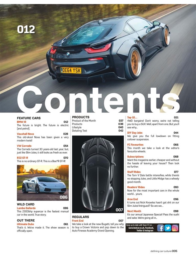 Fast Car Magazine On The Fast Car Magazine On The