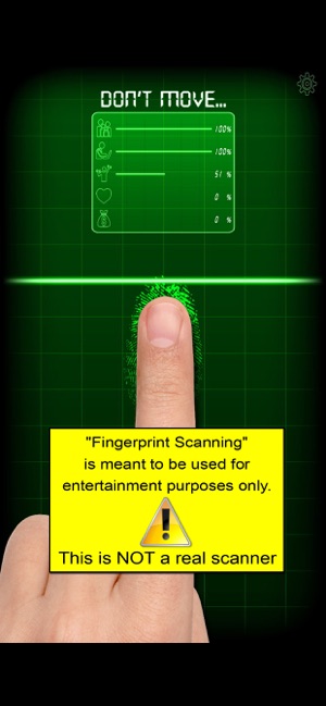 Fingerprint Scan Simulator