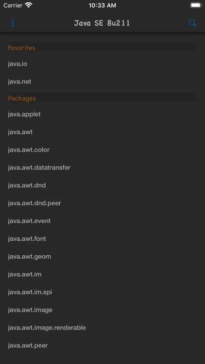 Java SE 8 API Doc screenshot-0