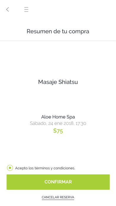 Aloe Home Spa screenshot 2