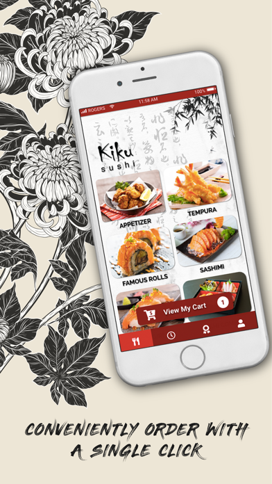 How to cancel & delete Kiku Sushi Official from iphone & ipad 1