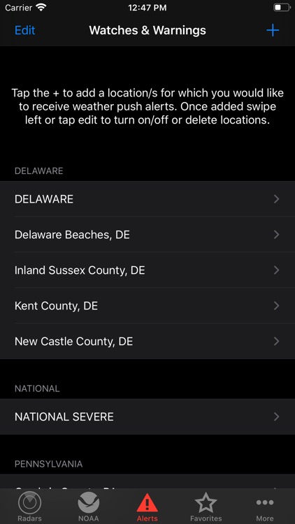 NOAA Weather Radar screenshot-8