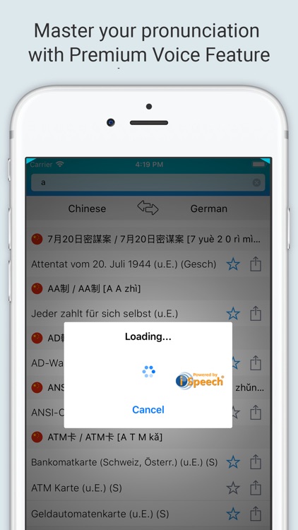 German Chinese Dictionary + screenshot-3