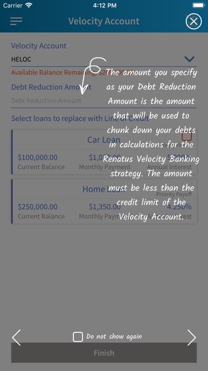 Renatus Velocity Banking screenshot-6