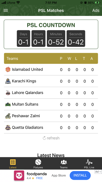 PSL 5 - Live Cricket Matches screenshot 4