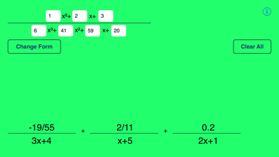 How to cancel & delete Partial Fractions from iphone & ipad 1