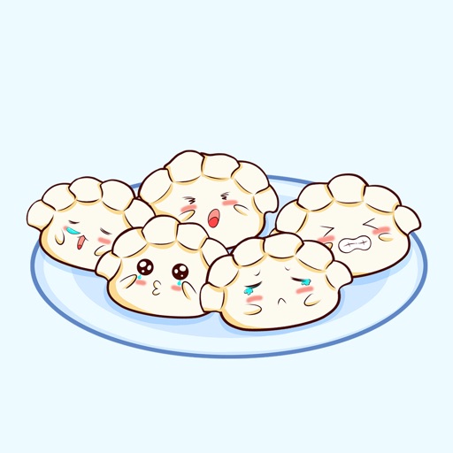 疯狂饺子Sticker