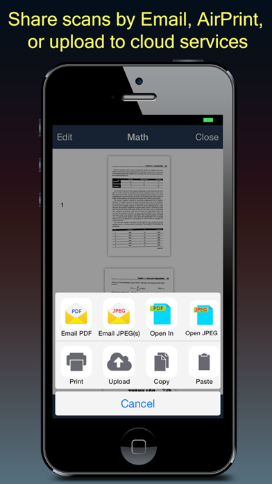 FastScanner Pro : Quickly scan images + books + receipts into PDF document file Screenshot 4