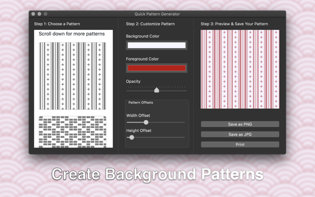 Quick Pattern Generator