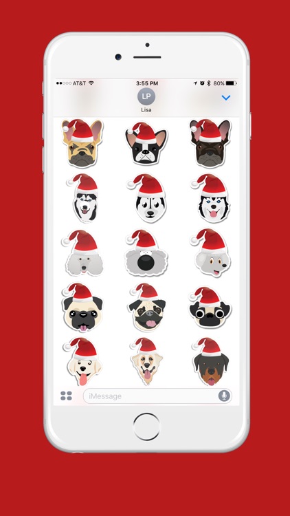 Santa Dogs