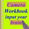 Just take a photo of textbooks, notebooks or 