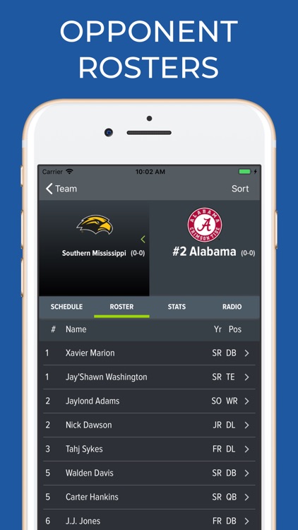Alabama Football Schedules screenshot-7
