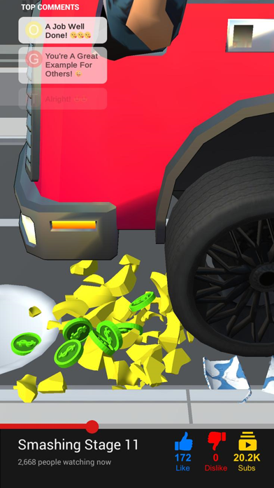 Wheel Smash 3D! screenshot 3