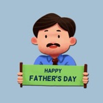 Super Fathers Day Stickers