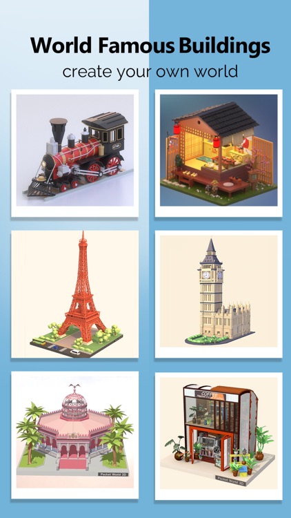 Pocket World 3D -unique puzzle