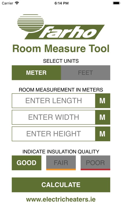 FARHO Room Measure Tool