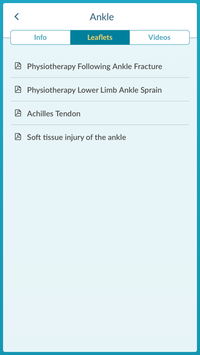 Musculoskeletal MSK Self-Care screenshot 4