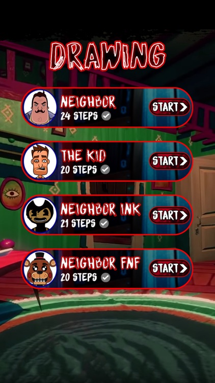 Draw Hello-Neighbor Call