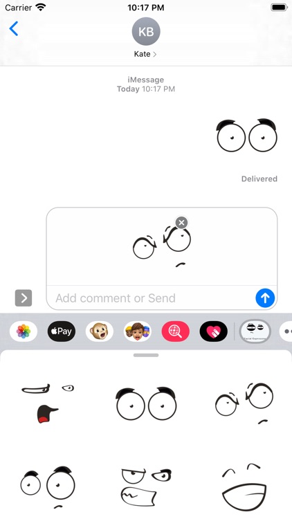 Eye expression screenshot-3