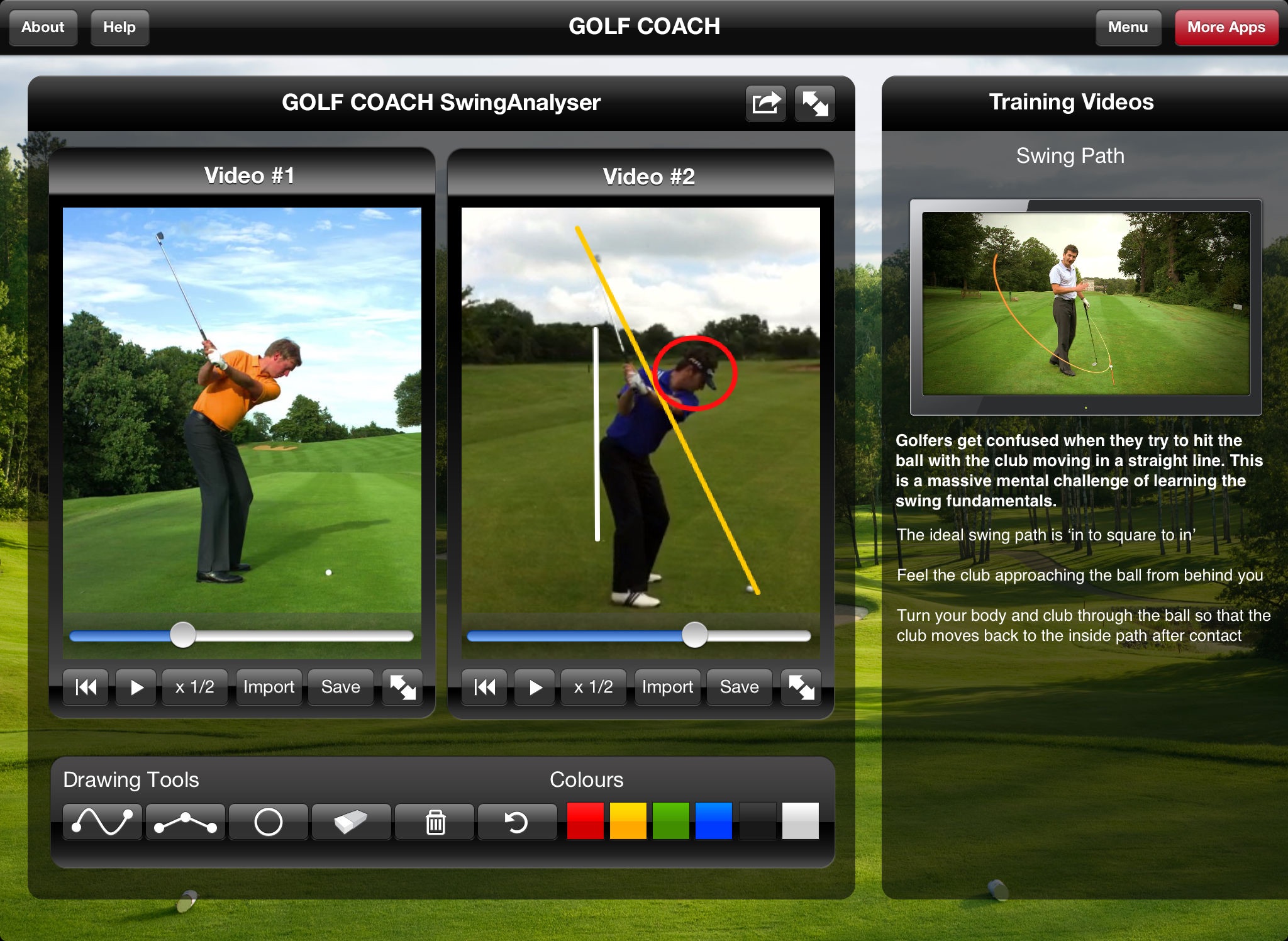 Golf Coach for iPad screenshot 3