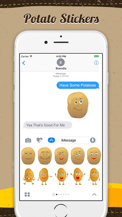 Animated Potato Stickers screenshot-3