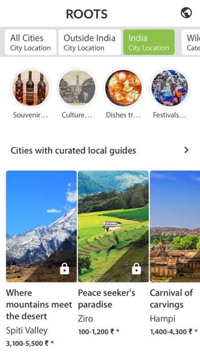 Roots Travel App screenshot 2