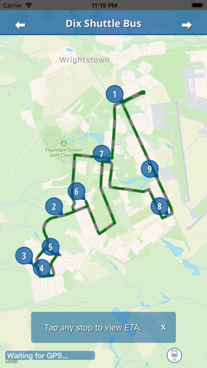 BusWhere for Joint Base MDL